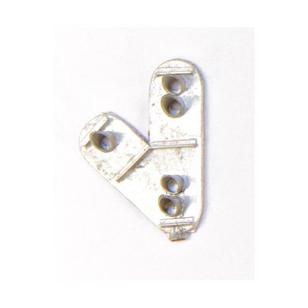 Indkrsels signal med 4+1 lanterner, "Venstre forgrening"