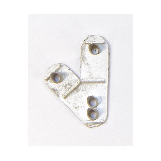 Indkrsels signal med 3+1 lanterner, "Venstre forgrening"