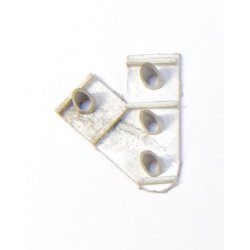 Fremskudt signal ( Forsignal ) med 3+1 lanterner, "Venstre forgrening"