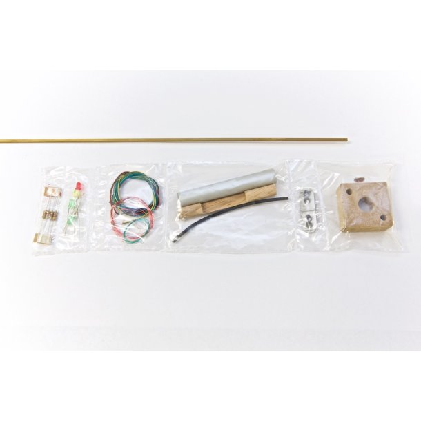 Indkrsels signal med forgrening venstre. 4+1 lanterner. komplet