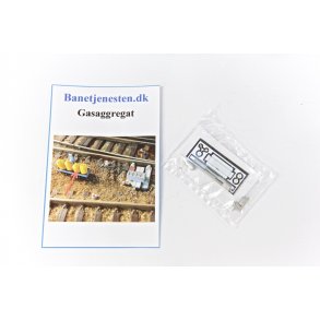 Gas aggregat med 4 gasflasker. Komplet bygges�t