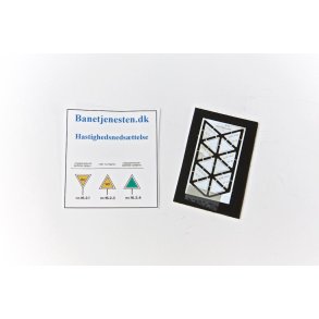 Skilte til hastighedsneds�ttelse