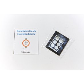 Hastighedstavle - uden tekst