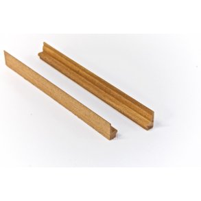 Enkeltsidet s�deprofil i mahognitr�