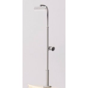 Perronlampe moderne type (langt amatur) m/hjtaler