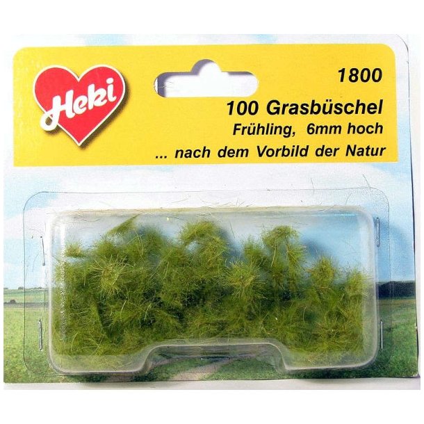 100 stk. Små buske / Græs 5-6 mm