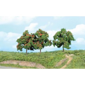 3 stk. Flotte bletrer 13 cm