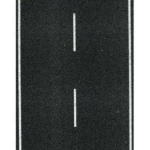 Vej belgning asfalt med striber, selvklbende 8x100 cm