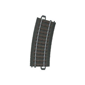 Dreje skinne 15 grd. / R1