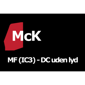 DSB MF (IC3) - DC uden lyd
