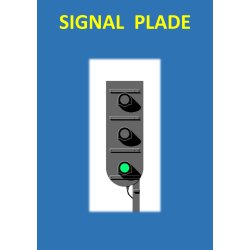 Fremskudt signal ( Forsignal ) med 3 lanterner