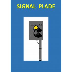  Togvejs udk�rsels signal til 2 lanterner. 