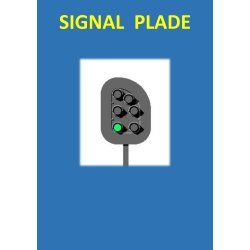 PU signal ( Perron udkrsels signal ) med 6 lanterner