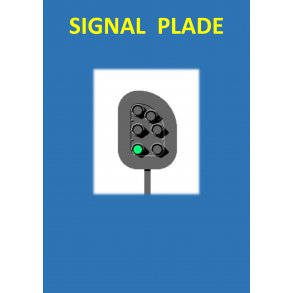 PU signal ( Perron udk�rsels signal ) med 6 lanterner