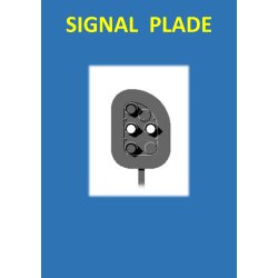PU signal ( Perron udkrsels signal ) med 4 lanterner
