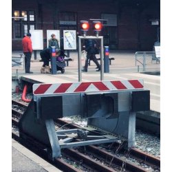 RDT stoplys - Til stopbom