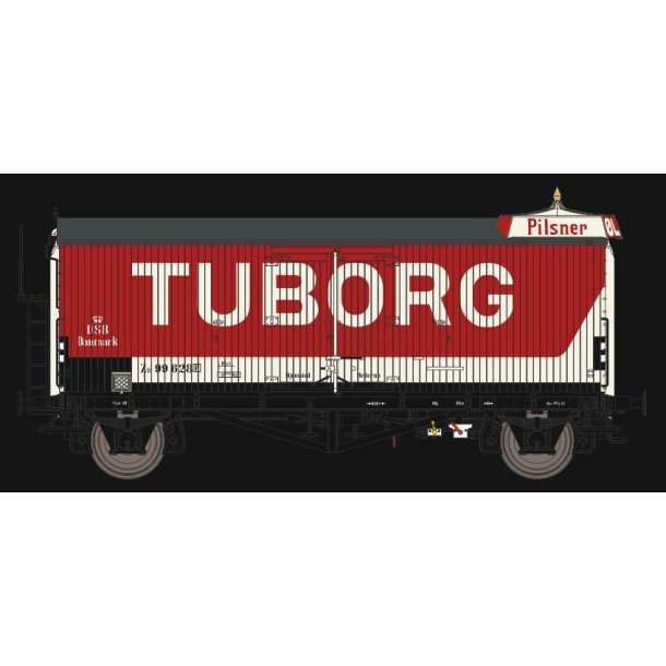 DSB ZB 99 628 Tuborg