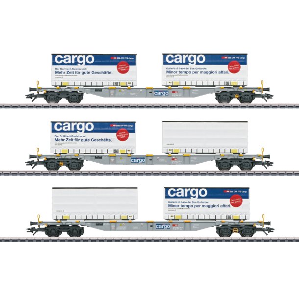 SBB/CFF. Cargo containervogne