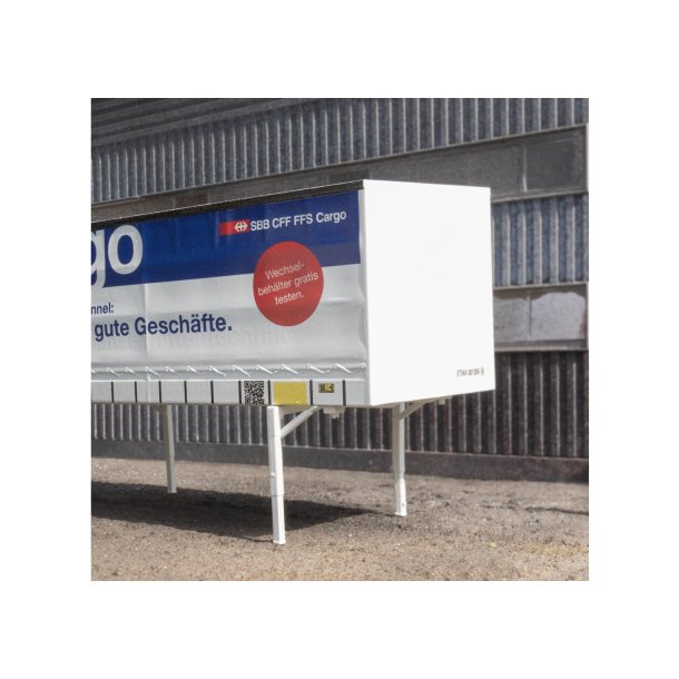 SBB/CFF. Cargo containervogne
