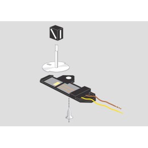 Sporskifte lygter. 2 stk.