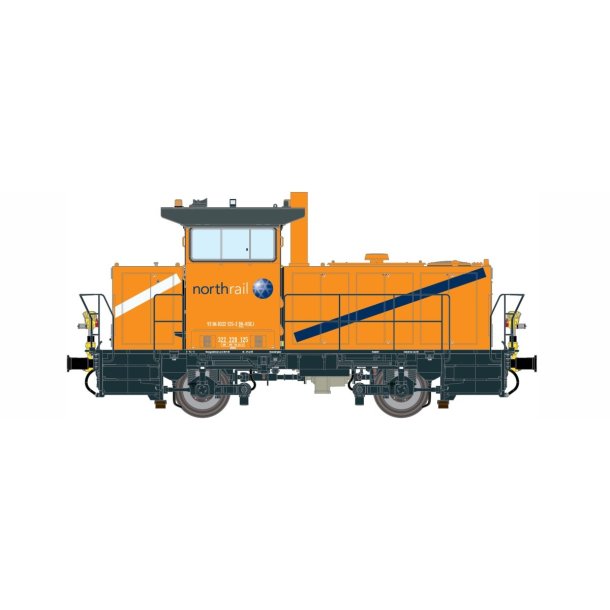 Northrail 125 - DC Med lyd