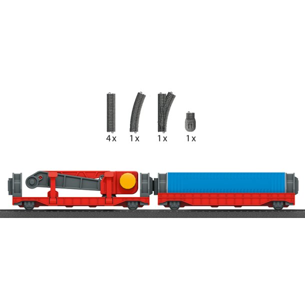 Container tog med skinne