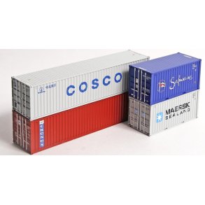 Container st: Bla. MAERSK, COSCO 
