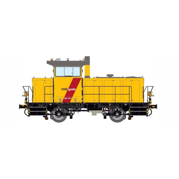 DSB MK 601 - DC Uden lyd