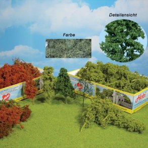 Lvtrer og buske, 15 stk. assorterede.