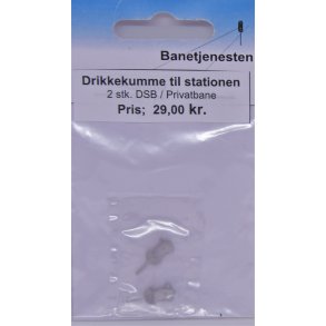 Drikkekumme til stationen i epoke 3 og 4.