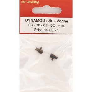 Dynamo til personvogne. 2 stk.