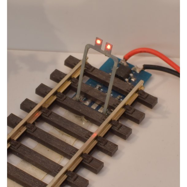 RDT stoplys - Til stopbom