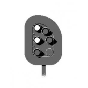 Perron krsels signal ( PU ) med 5 lanterner. komplet