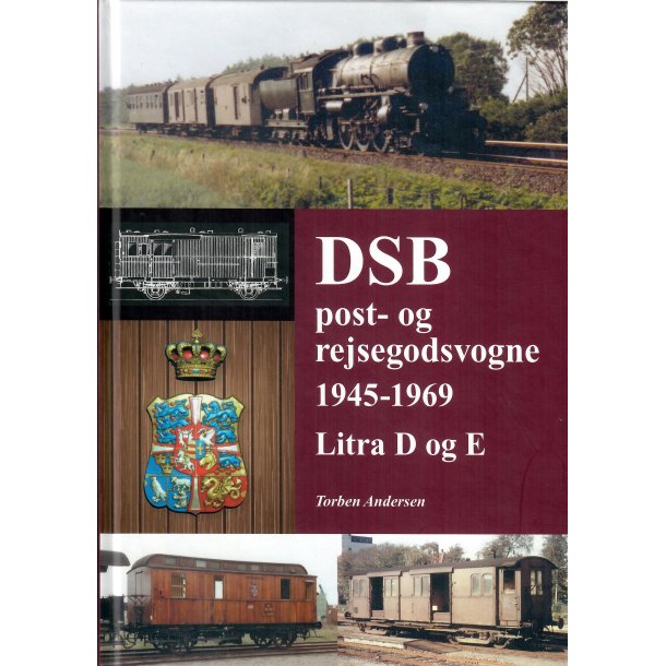 DSB Post &amp; Rejsegodsvogne 1945 - 1969