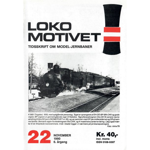 Lokomotivet Nr. 22 /  r 1990