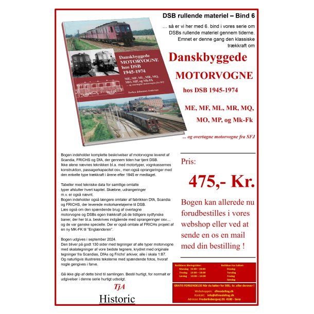 DSB Motorvogne. Bind 6