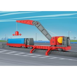 Container tog med skinne