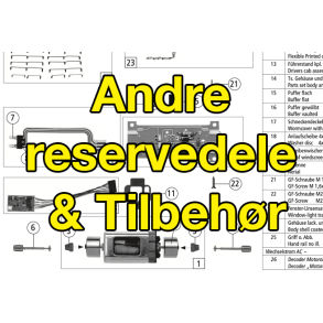Andre reservedele & Tilbehør